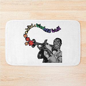 Louis Armstrong Portrait Bath Mat