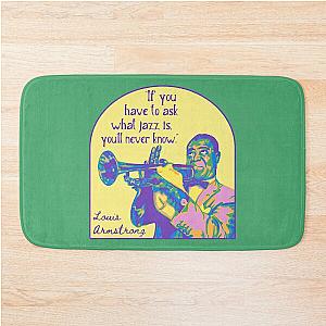 Louis Armstrong Portrait Bath Mat