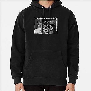 Louis Armstrong Sidewalk in Lisbon Pullover Hoodie