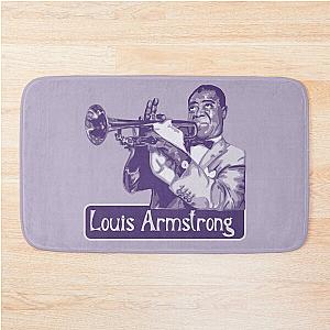 Louis Armstrong Portrait Bath Mat