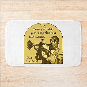 Louis Armstrong Portrait Bath Mat