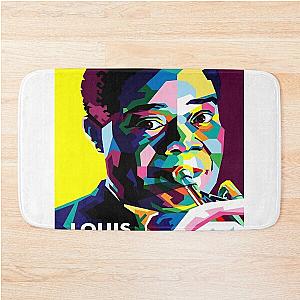 Louis Armstrong Portrait Bath Mat