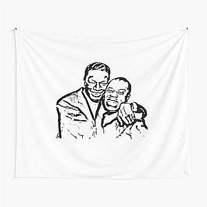 Louis Armstrong and Nat King Cole Tapestry