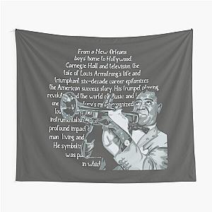 Louis Armstrong Portrait Tapestry