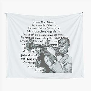 Louis Armstrong Portrait Tapestry