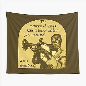 Louis Armstrong Portrait Tapestry