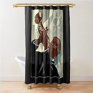 Louis Armstrong Shower Curtain