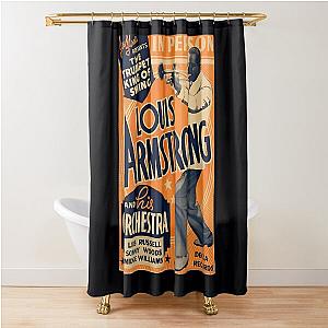 Louis Armstrong Vintage Shower Curtain