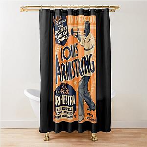 Louis Armstrong Vintage Shower Curtain