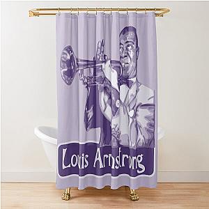 Louis Armstrong Shower Curtain