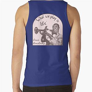 Louis Armstrong Portrait Tank Top