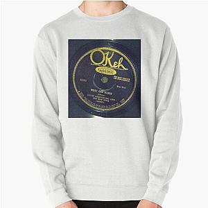 West End Blues - Louis Armstrong and His Hot Five 1928 Okeh 78 label Pullover Sweatshirt