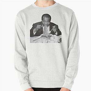 Louis Armstrong Eating Spaghetti Sweatshirt
