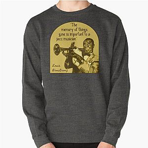 Louis Armstrong Portrait Pullover Sweatshirt