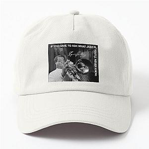 Louis Armstrong on a Sidewalk in Lisbon Hat