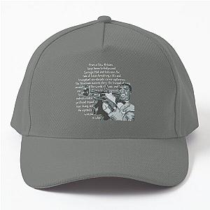 Louis Armstrong Portrait Blue Baseball Cap