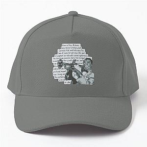 Louis Armstrong Portrait and Quote Baseball Cap