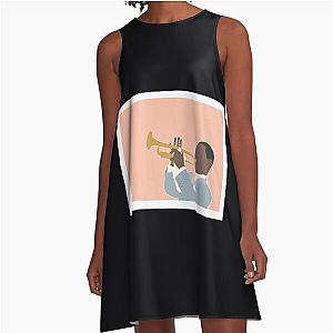 Louis Armstrong A-Line Dress