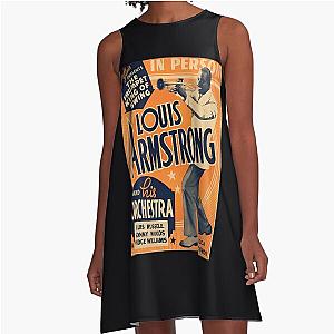 Louis Armstrong Vintage A Line Dress