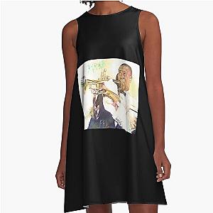 Louis Armstrong Lightweight A-Line Dress
