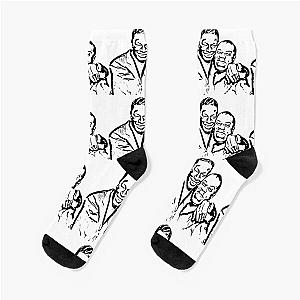 Louis Armstrong and Nat Cole Socks