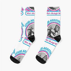 Louis Armstrong What a Wonderful World Kids T-Shirt Socks