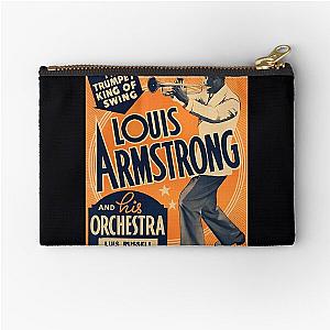 Louis Armstrong Vintage Zipper Pouch
