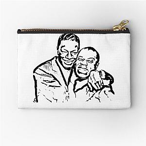 Louis Armstrong Nat King Cole Zipper Pouch