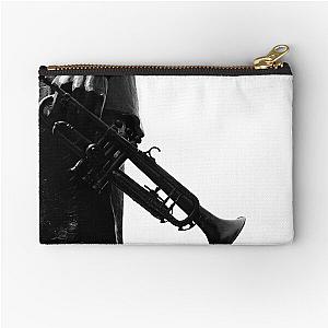 Louis Armstrong Statue New Orleans Zipper Pouch