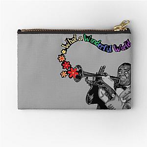 Louis Armstrong Portrait Zipper Pouch