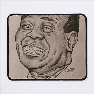 Louis Armstrong Portrait Mouse Pad