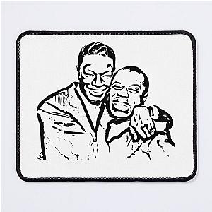 Louis Armstrong and Nat Cole Mouse Pad