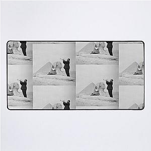 Louis Armstrong at the Sphinx Egyptian Desk Mat