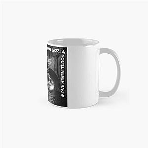 Louis Armstrong on a Sidewalk in Lisbon Coffee Mug Classical