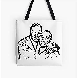Louis Armstrong and Nat King Cole Tote Bag