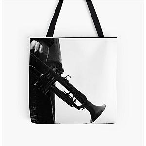 Louis Armstrong statue New Orleans Tote Bag