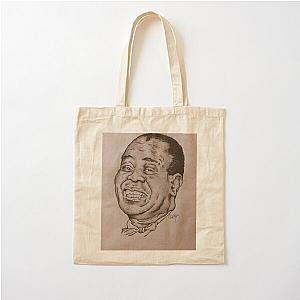 Louis Armstrong Cotton Tote Bag