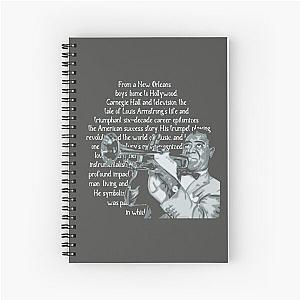 Louis Armstrong Portrait Notebook
