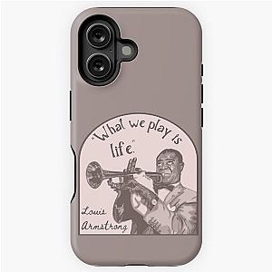 Louis Armstrong Portrait iPhone Case
