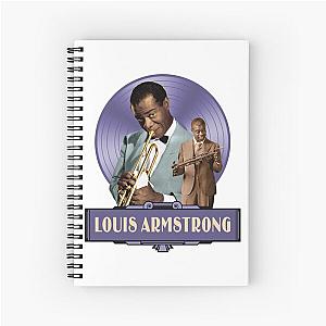 Louis Armstrong The Good Old Day Spiral Notebook