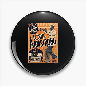 Louis Armstrong Vintage Pin