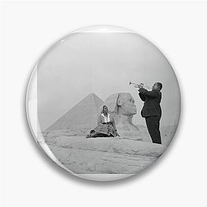 Louis Armstrong at the Sphinx and Egyptian Pin