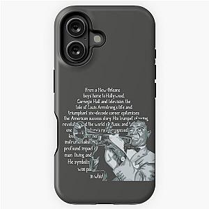 Louis Armstrong Portrait iPhone Case