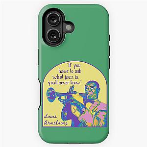 Louis Armstrong Portrait and iPhone Tough Case