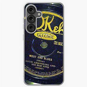 West End Blues - Louis Armstrong & His Hot Five 1928 Okeh 78 label Samsung Galaxy Case