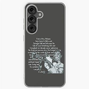 Louis Armstrong Portrait Samsung Galaxy Soft Case