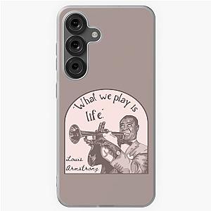 Louis Armstrong Portrait Samsung Galaxy Soft Case