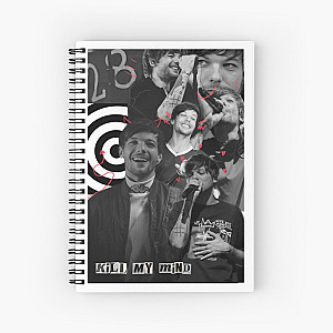 Louis Tomlinson Notebook - louis tomlinson kmm Spiral Notebook