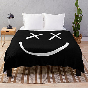 Louis Tomlinson Blanket - Best Selling - Louis Tomlinson Logo Smile Merchandise Throw Blanket RB0308