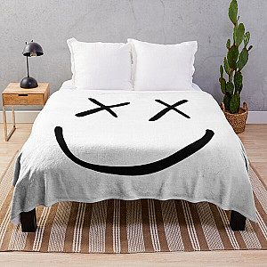 Louis Tomlinson Blanket - Best Seller - Louis Tomlinson Logo Smile Merchandise Throw Blanket RB0308